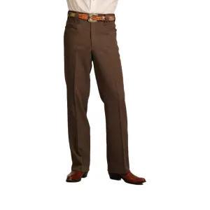 Sidran Men's Brown Dress Pants