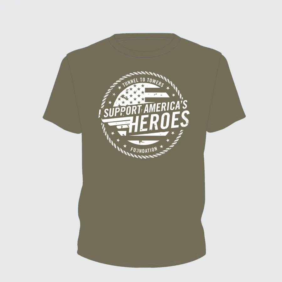 T2T Heroes Tee - YOUTH (Olive) - CLOSEOUT