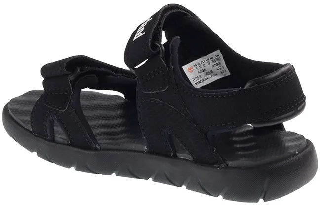 Timberland Kids Perkins Row 2 Strap Sandal Black