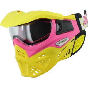 V-Force Grill 2.0 Paintball Goggle - Thermal Clear Lens - LE Referee (Yellow/Pink)