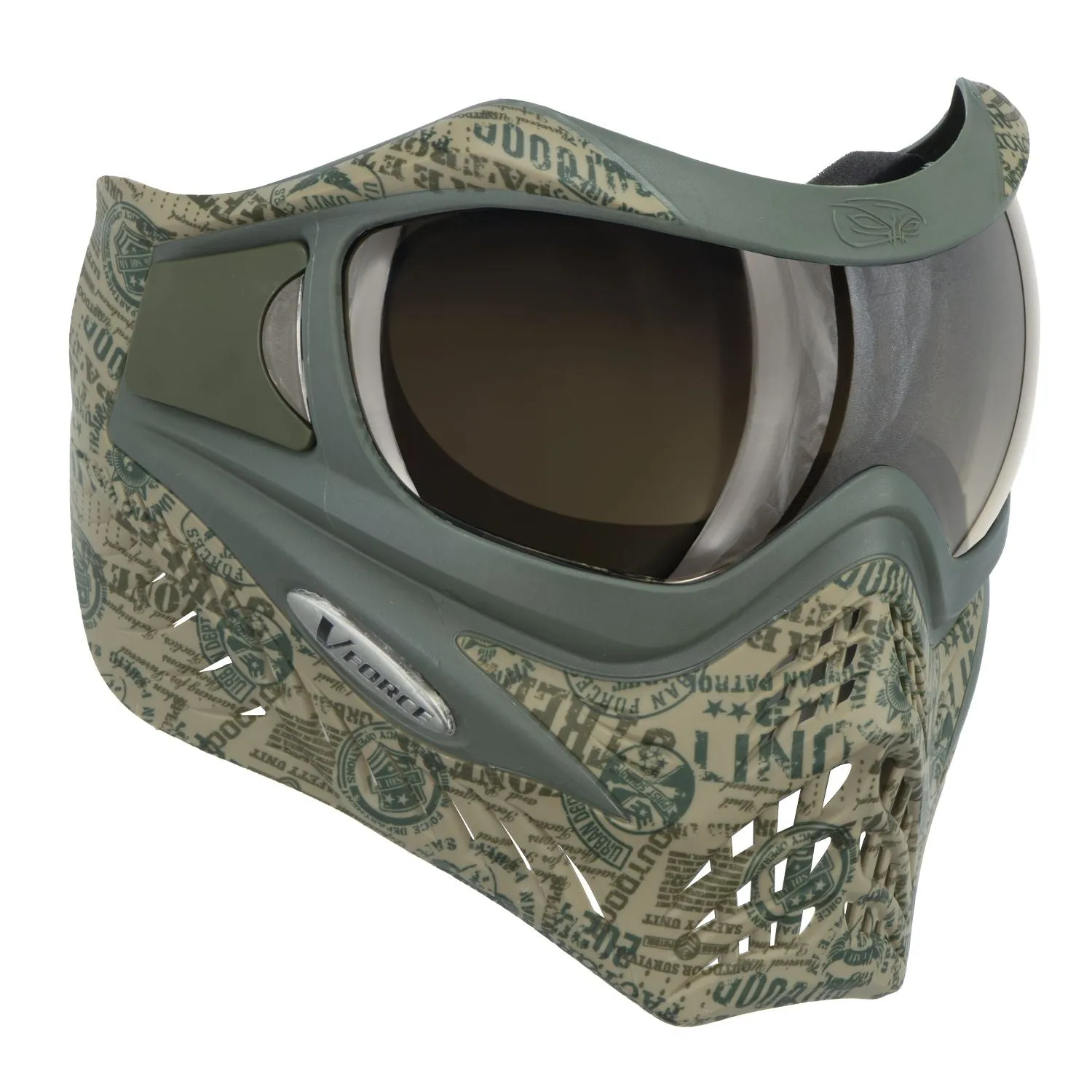 V-Force Grill SE Paintball Mask Goggle - Headstamp w/ Quicksilver Lens