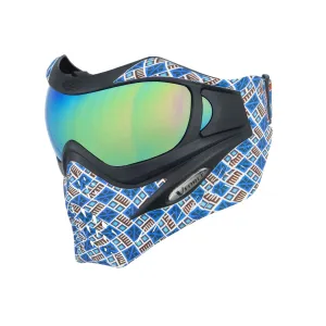 V-Force Grill SE Paintball Mask Goggle - Inca (Cyan/Copper) w/ Phantom HDR and Clear Lens