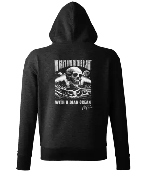 'We can't live on this planet with a dead ocean' Unisex Pullover Hoodie