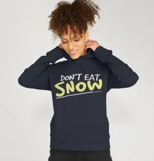 Women's Yellow Snow Organic Pullover Hoodie